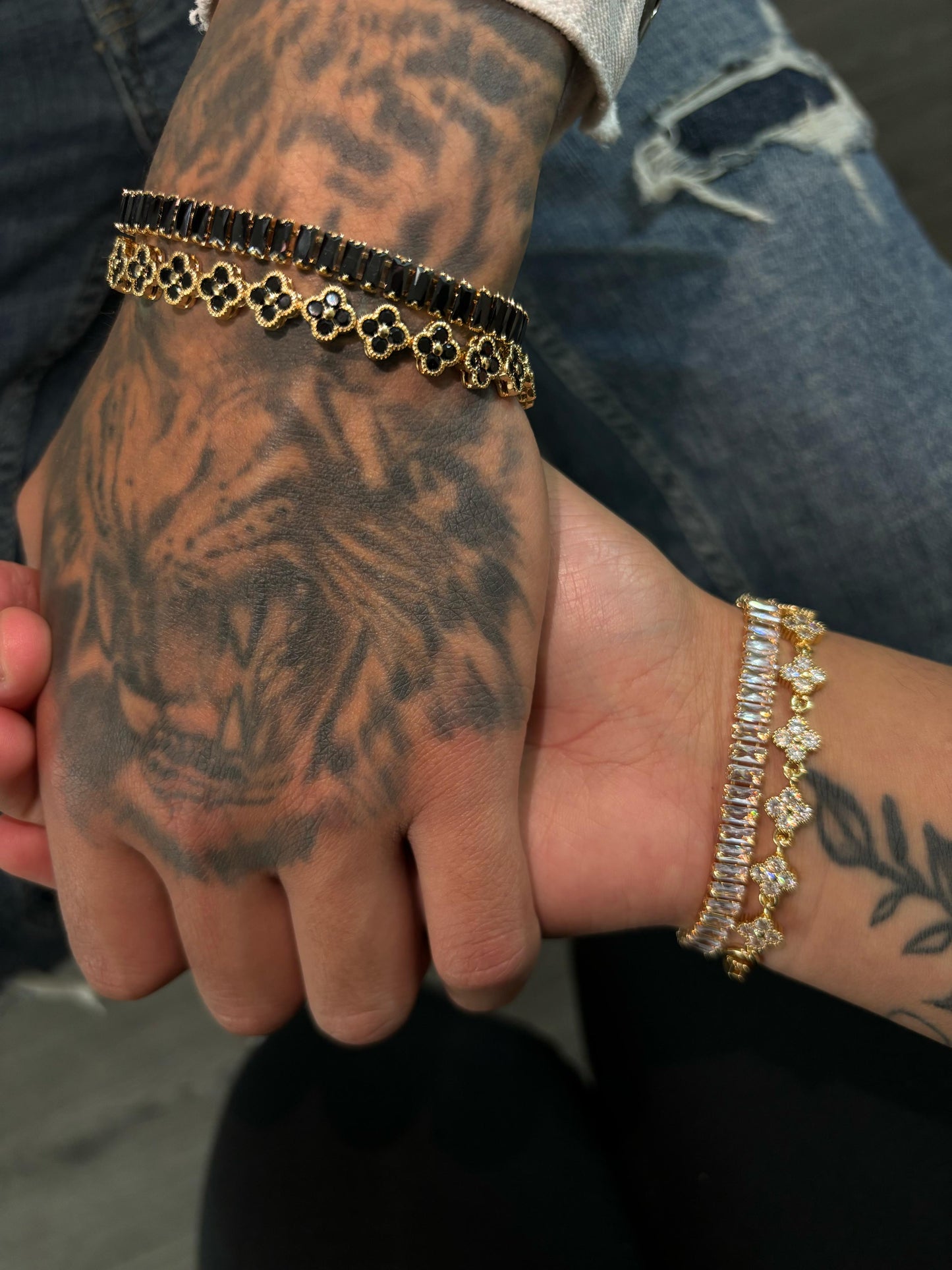 Set de pareja Black and White