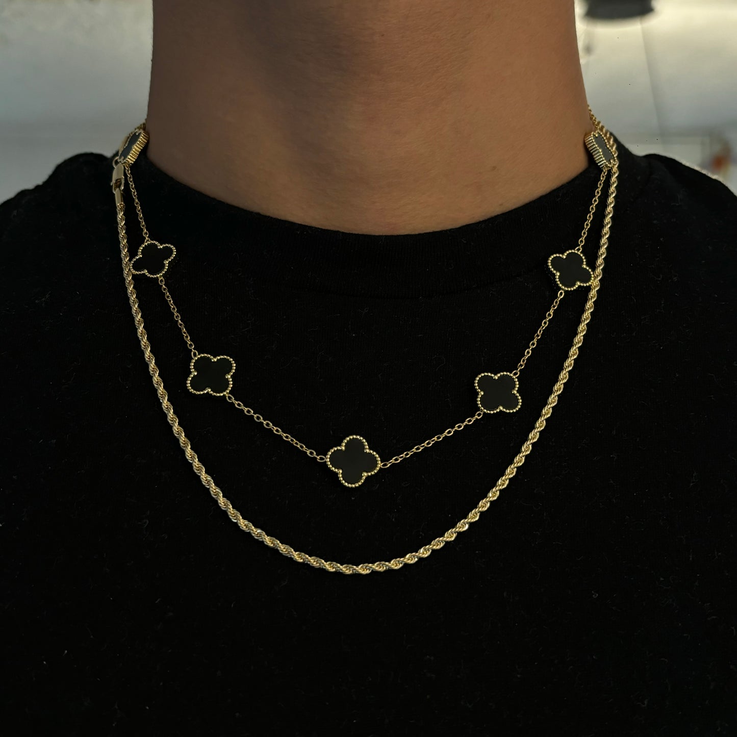 Conjunto Black/Gold