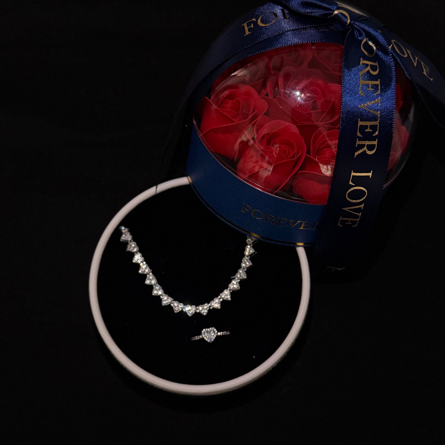 Set Flowers and Hearts