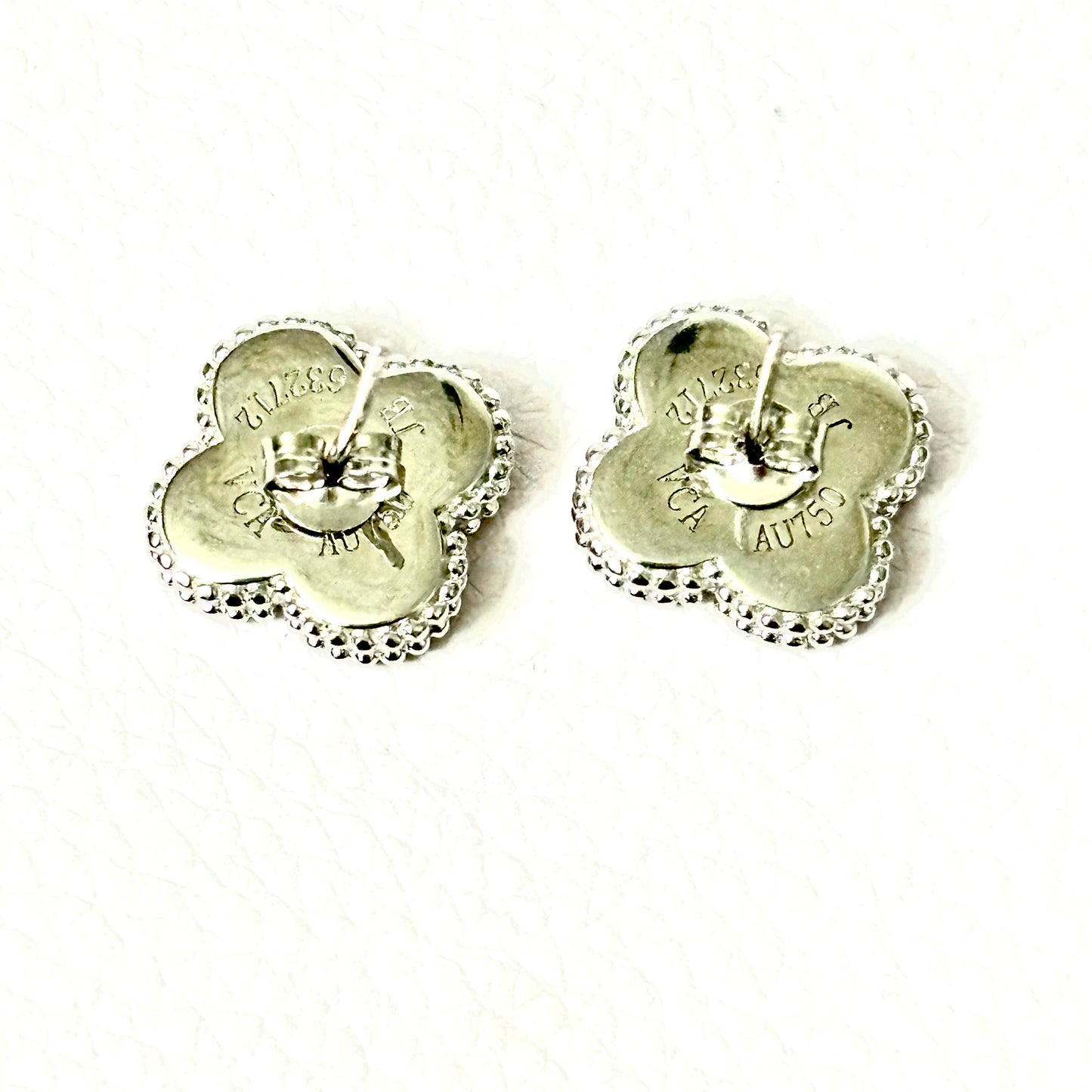 Aretes Trébol Tornasol