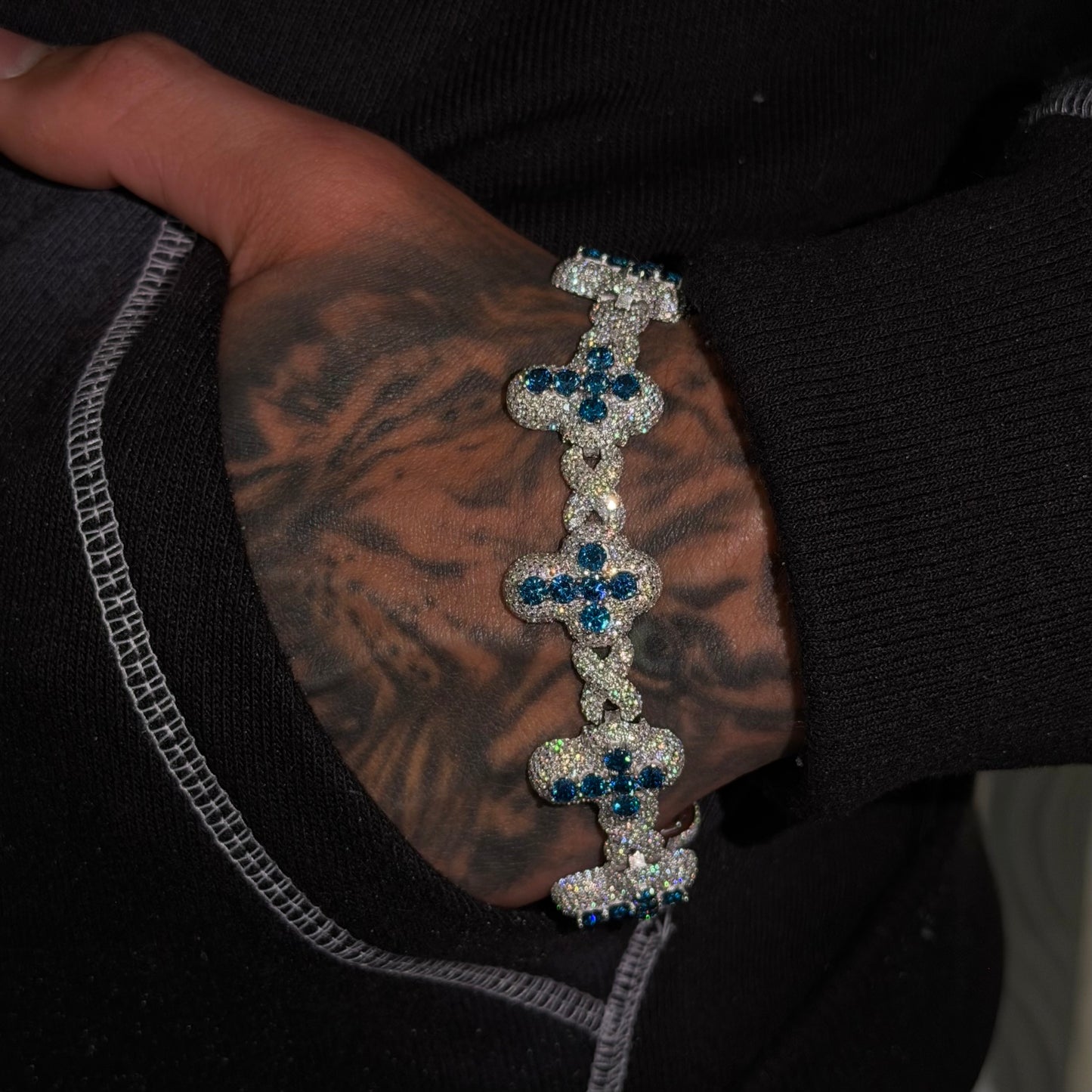 Pulso Cross Blue VVS1