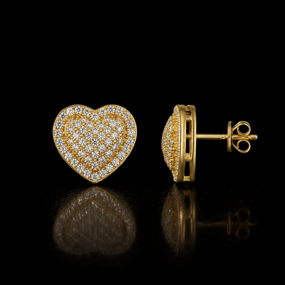 Aretes Heart Gold VVS