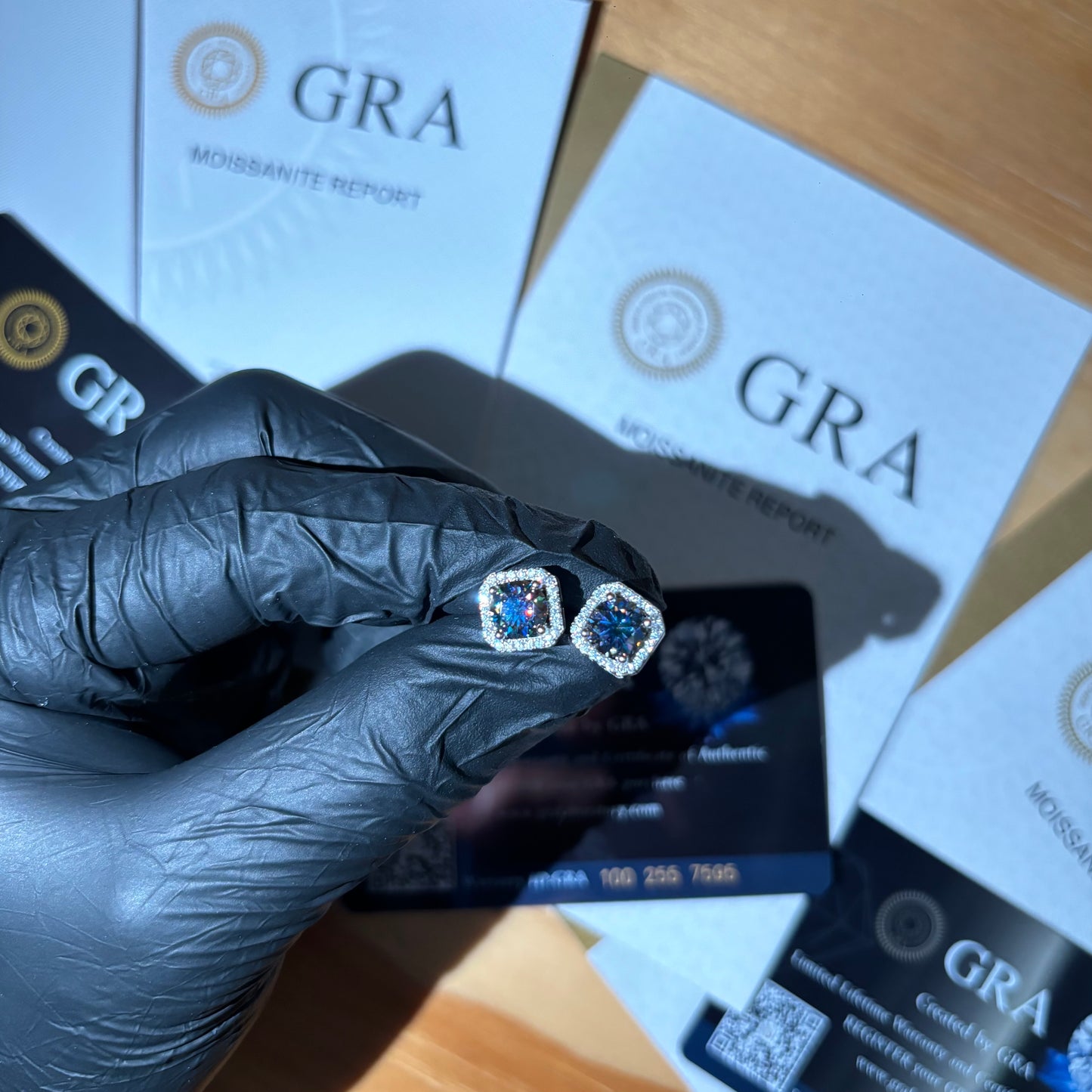 Aretes Royal Blue VVS