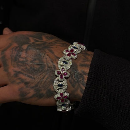 Pulso Retro Flowers Magenta
