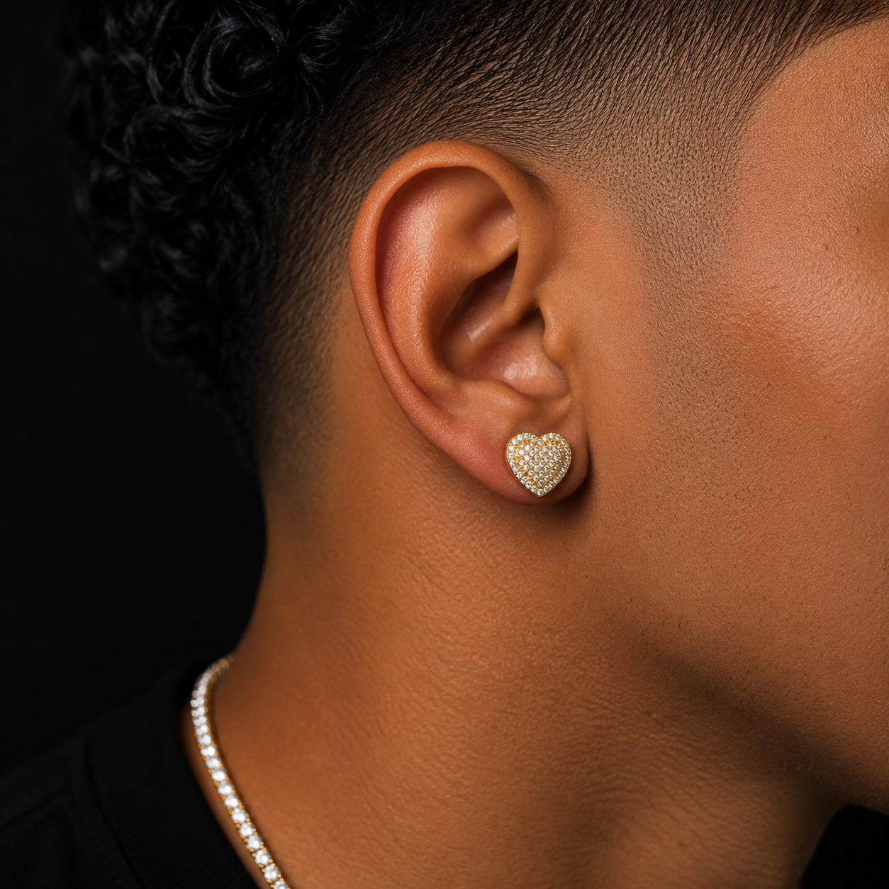 Aretes Heart Gold VVS