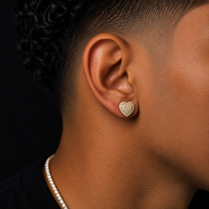 Aretes Heart Gold VVS