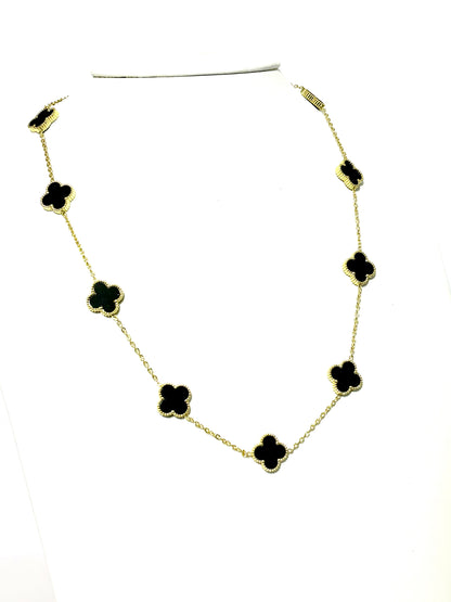 Cadena Trébol Negra