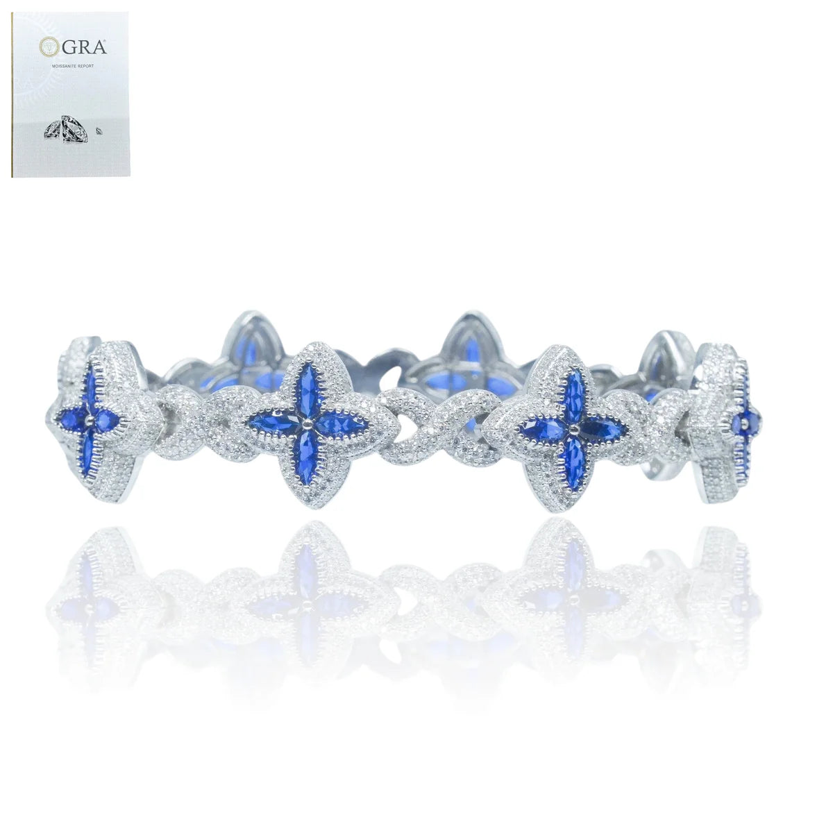 Brazalete Trébol Infinity VVS