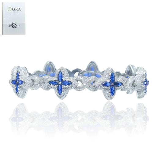 Brazalete Trébol Infinity VVS