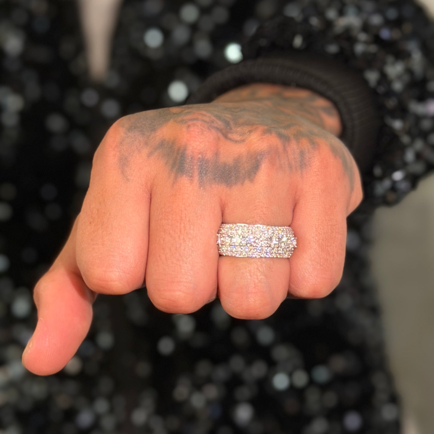 Anillo Full Ice VVS