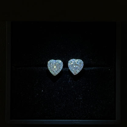 Aretes Corazon VVS