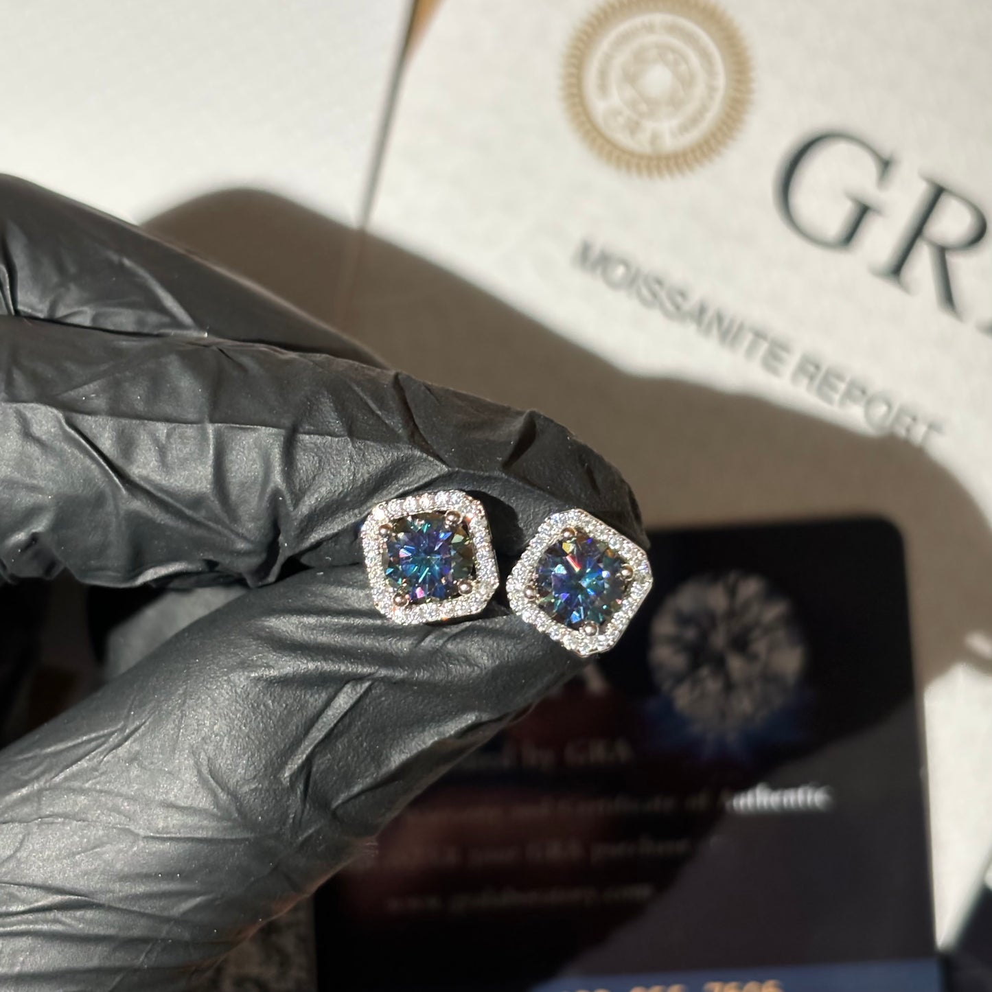 Aretes Royal Blue VVS