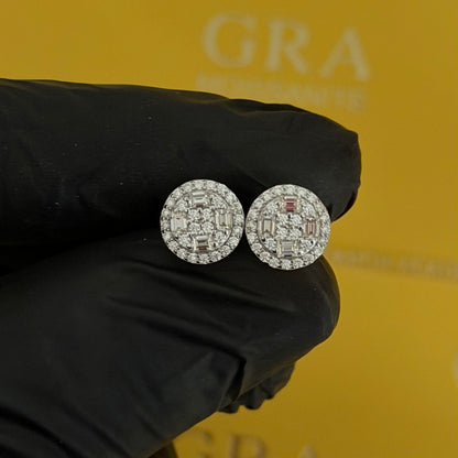 Aretes Circle Baguette VVS