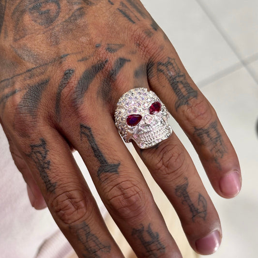 Anillo Calavera Red