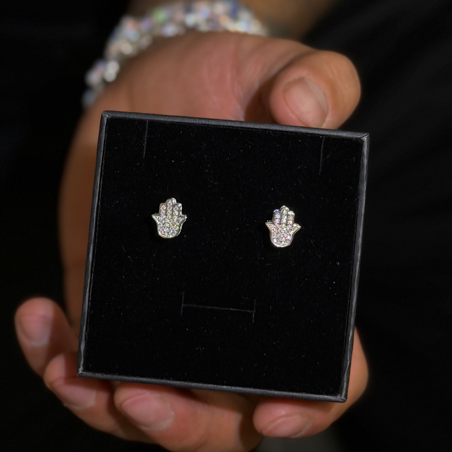 Aretes Mano de Fátima VVS1