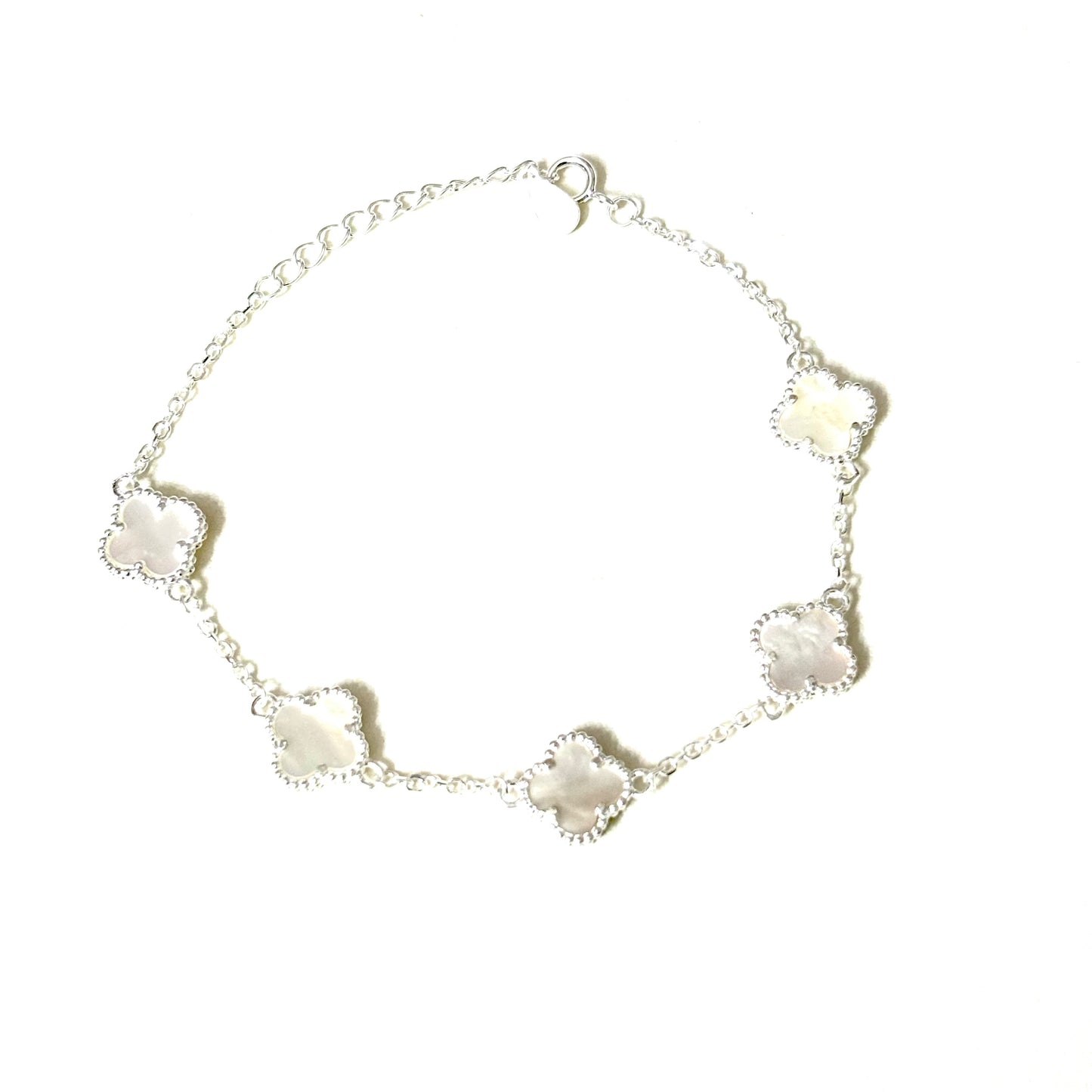 Pulso Trébol Mini White