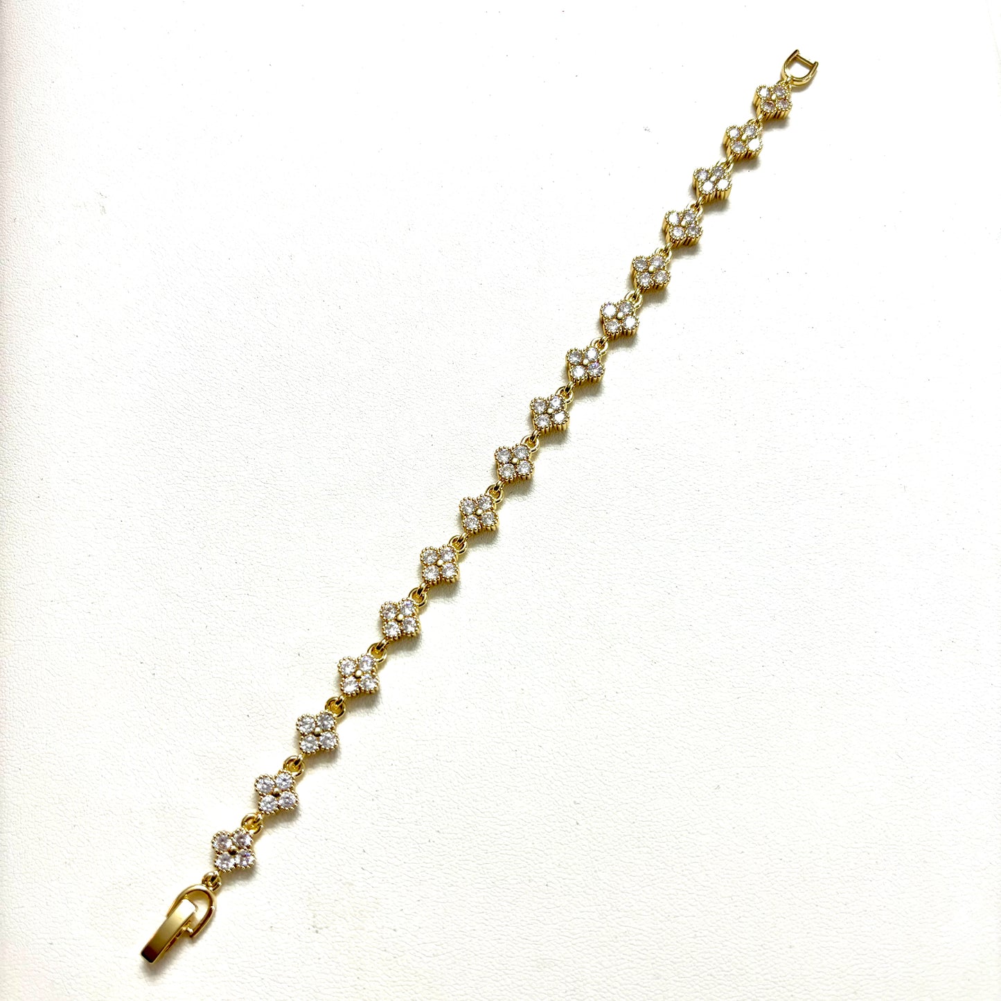 Pulso Trébol Gold Ice