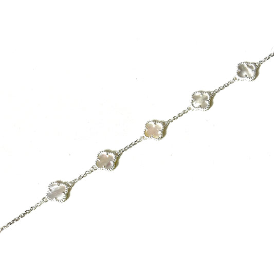 Pulso Trébol Mini White