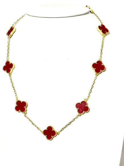 Cadena Trébol Roja