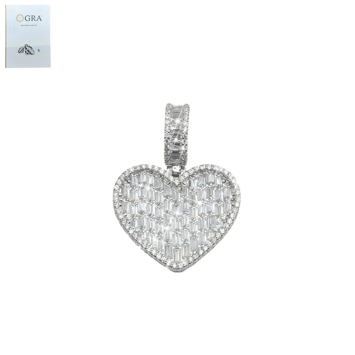 Dije Hearts Baguette VVS